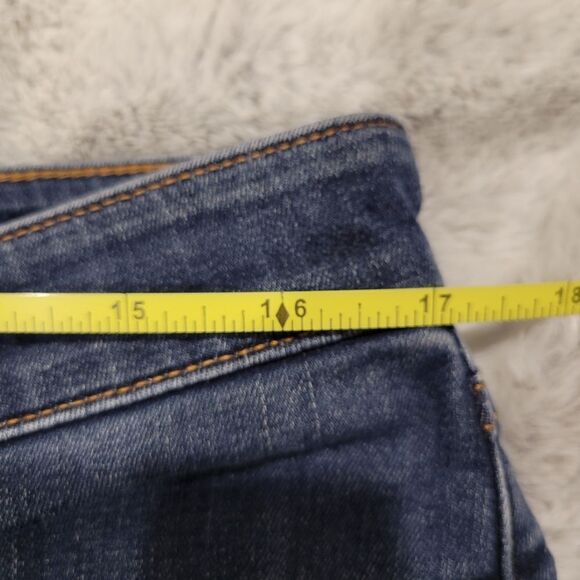 Eileen Fisher frayed crop, size 14 - Picture 7 of 9